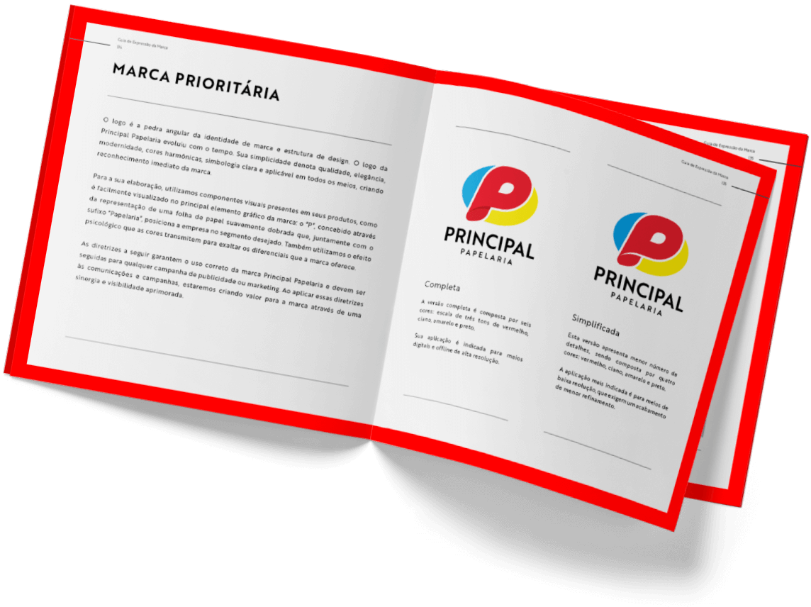 Principal Papelaria - Brandbook